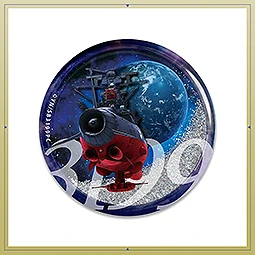 ヤマトよ永遠に REBEL3199　第六章　碧い迷宮　ラメ入りアクリルマグネット
