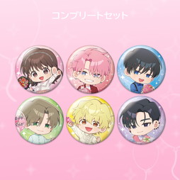 TVアニメ『多聞くん今どっち！？』POP UP STORE in SHIBUYA109　【コンプリートセット】トレーディングホログラム缶バッジ(全6種)