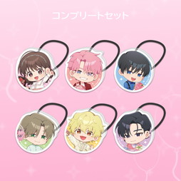 TVアニメ『多聞くん今どっち！？』POP UP STORE in SHIBUYA109　【コンプリートセット】トレーディングアクリルヘアゴム(全6種)