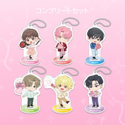 TVアニメ『多聞くん今どっち！？』POP UP STORE in SHIBUYA109　【コンプリートセット】トレーディングアクリルスタンドキーホルダー(全6種)