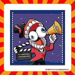 アメイジング・デジタル・サーカス　イラストパネル（ケイン）