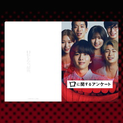 口に関するアンケート　クリアファイル