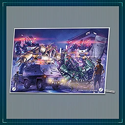 機動警察パトレイバー EZY  File 2　A5アクリルアートパネル　スペシャルイラスト
