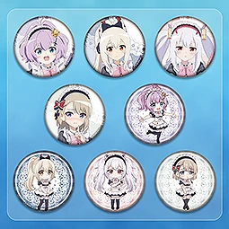 アズールレーン びそくぜんしんっ！にっ！！×めいどりーみん　トレーディング缶バッジコレクション（全8種）