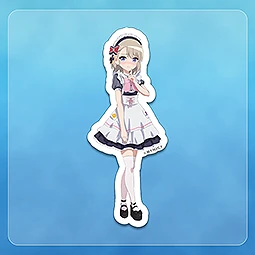 アズールレーン びそくぜんしんっ！にっ！！×めいどりーみん　Z23 ダイカット等身ステッカー