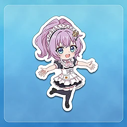 アズールレーン びそくぜんしんっ！にっ！！×めいどりーみん　ジャベリン ダイカットミニキャラステッカー