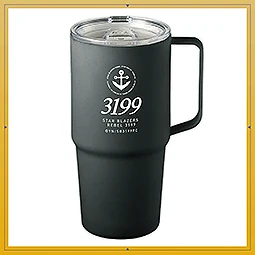 ヤマトよ永遠に REBEL3199 第七章 虹色の輪廻　第七章_フタ付きトールマグ（ブラック）
