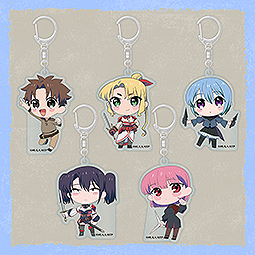追放されたチート付与魔術師は気ままなセカンドライフを謳歌する。　トレーディングミニキャラアクリルキーホルダーコレクション　通常SD5種