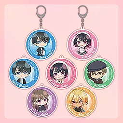 塩対応の佐藤さんが俺にだけ甘い POPUP　トレーディングアクキー（ミニキャラ)