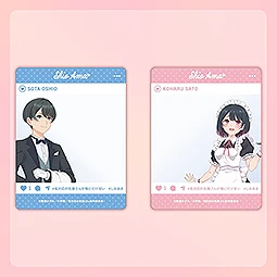 塩対応の佐藤さんが俺にだけ甘い POPUP　トレーディングSNS風アクリルカード(秋葉原ver.)
