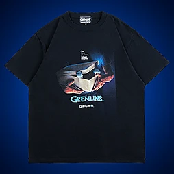 O@{bNXTVc@LTCY@"GREMLINS BOX" TEE(BLACK) L